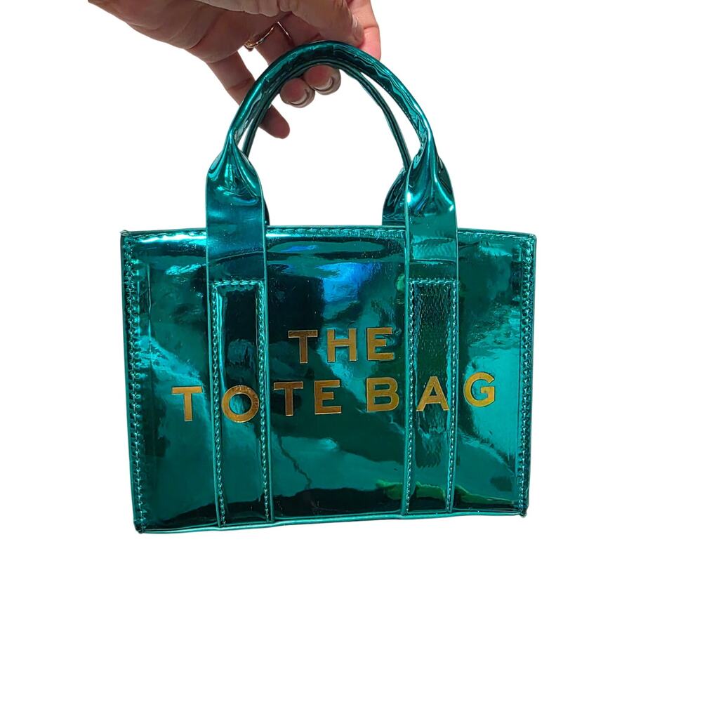 THE TOTEBAG Mini Teal Totebag